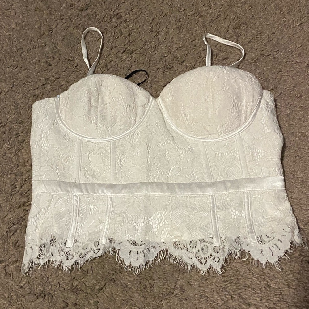 White corset